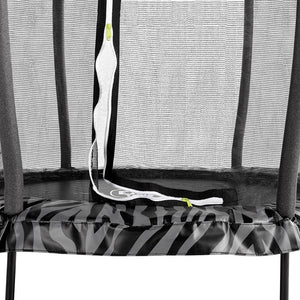 EXIT Tiggy junior trampoline with safety net ø140cm - Black/Grey