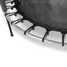 Load image into Gallery viewer, EXIT Tiggy junior trampoline with safety net ø140cm - Black/Grey
