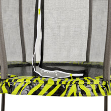 Load image into Gallery viewer, EXIT Tiggy junior trampoline with safety net ø140cm - Black/Green
