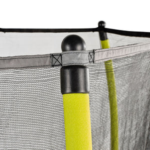 EXIT Tiggy junior trampoline with safety net ø140cm - Black/Green