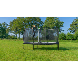 EXIT Classic Trampoline 214x366 cm - Black