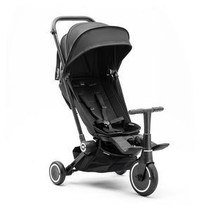 Tricicle Convertible SmarTrike Traveler Stroller Trike Onyx - Negre
