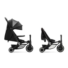 Carregar imatge al visor de la galeria, Tricicle Convertible SmarTrike Traveler Stroller Trike Onyx - Negre
