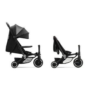 Tricicle Convertible SmarTrike Traveler Stroller Trike Onyx - Negre