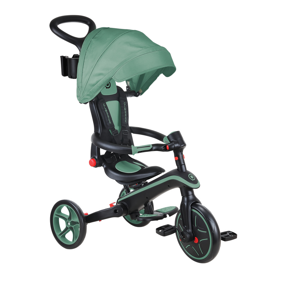 Bicicleta Trike Explorer Plegable 4 en 1  - Verde