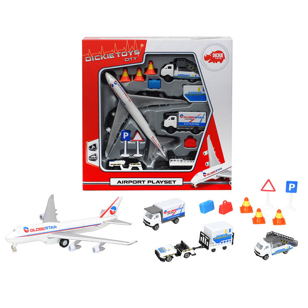 Play Set Aeropuerto con Avión de Juguete