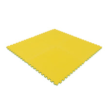 Cargar imagen en el visor de la galería, Alfombra Infantil Puzzle de Foam 180x180cm - Amarillo Verde

