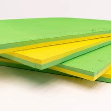 Cargar imagen en el visor de la galería, Alfombra Infantil Puzzle de Foam 180x180cm - Amarillo Verde
