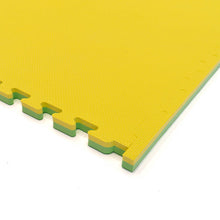 Cargar imagen en el visor de la galería, Alfombra Infantil Puzzle de Foam 180x180cm - Amarillo Verde
