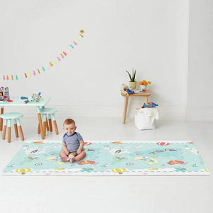 Alfombra para jugar reversible Viajeros – 218x132