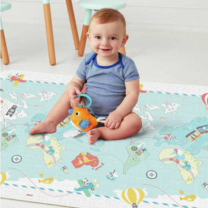 Alfombra para jugar reversible Viajeros – 218x132