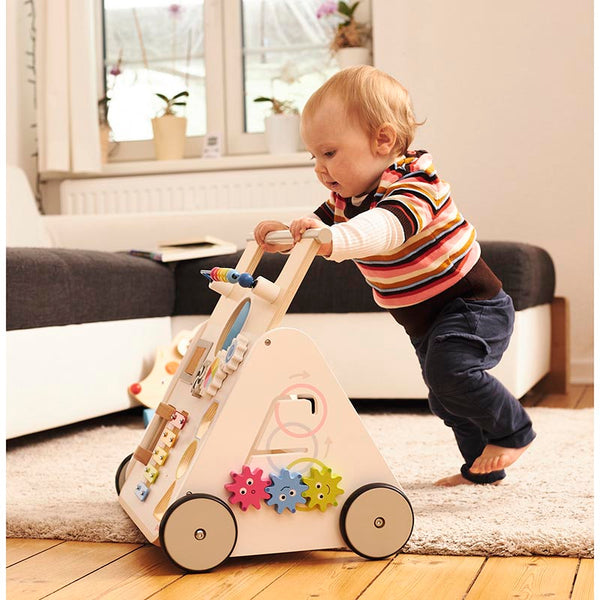 Goki Wooden KiddyCruiser Walker