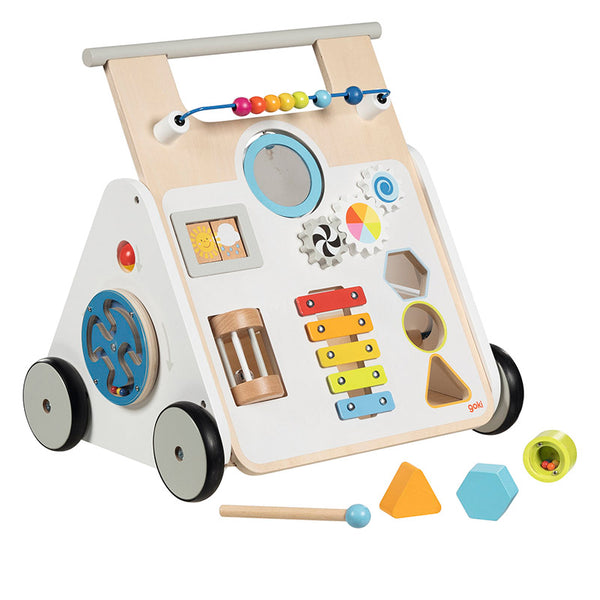 Goki Wooden KiddyCruiser Walker
