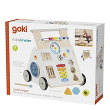 Load image into Gallery viewer, Goki Wooden KiddyCruiser Walker
