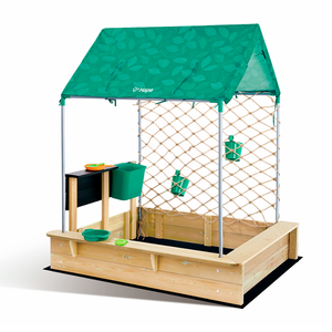Cabaña con arenero Hape