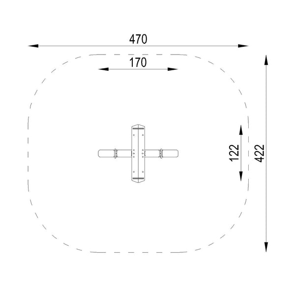 Balancin Muelle De Robinia Robi 2