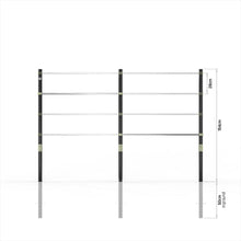 Load image into Gallery viewer, EXIT Ivy Adjustable Double Gymnastics Bar
