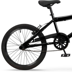 Bicicleta BMX 20" Negra, Para Niños a Partir de 6 años