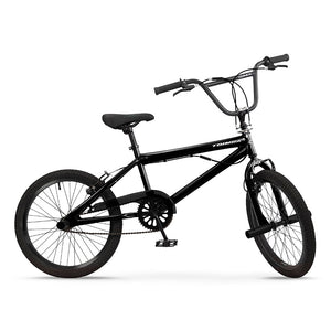 Bicicleta BMX 20" Negra, Para Niños a Partir de 6 años