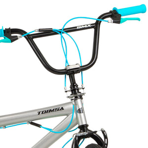 Bicicleta BMX 20" Silver, Para Niños a Partir de 6 años