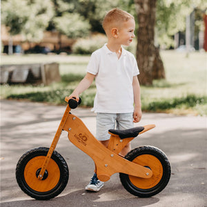 Bicicleta d´equilibri de fusta Kinderfeets - Bambú