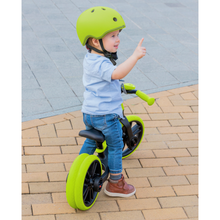 Load image into Gallery viewer, Go Bike Elite Duo Balance Bike Lime Green
