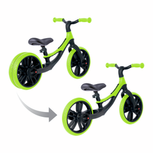 Load image into Gallery viewer, Go Bike Elite Duo Balance Bike Lime Green
