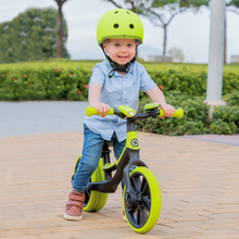 Load image into Gallery viewer, Go Bike Elite Duo Balance Bike Lime Green
