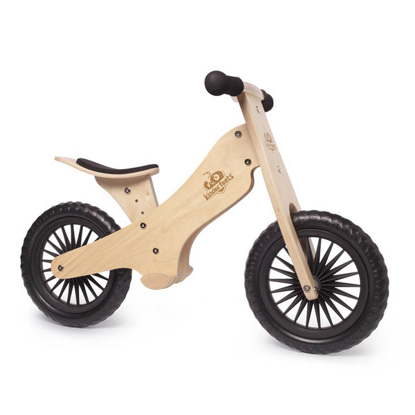 Bicicleta de equilibrio de madera Kinderfeets - Natural