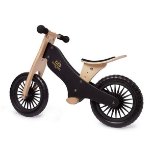 Bicicleta d´equilibri de fusta Kinderfeets - Negre