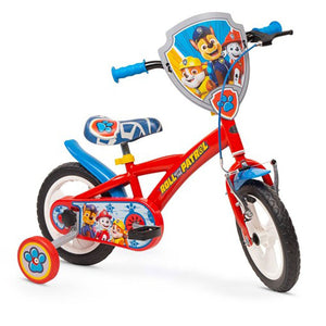 Bicicleta Infantil Patrulla Canina EN71 12", Per a Nens a Partir de 3 anys