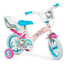 Carregar imatge al visor de la galeria, Bicicleta Infantil Hello Kitty 12&quot;, Per a Nenes a Partir de 3 anys
