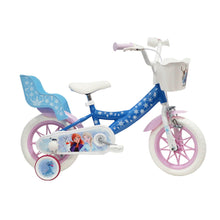 Carregar imatge al visor de la galeria, Bicicleta Infantil 12&quot; Frozen – Per a Nenes a partir de 3 anys
