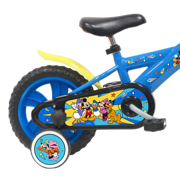 Bicicleta Infantil 12" Mickey Mouse – Para Crianças a partir dos 3 anos
