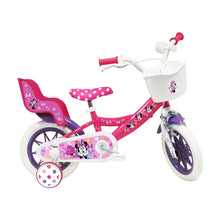 Carregar imatge al visor de la galeria, Bicicleta Infantil 12&quot; Minnie – Per a Nenes a partir de 3 anys
