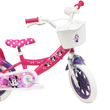 Carregar imatge al visor de la galeria, Bicicleta Infantil 12&quot; Minnie – Per a Nenes a partir de 3 anys
