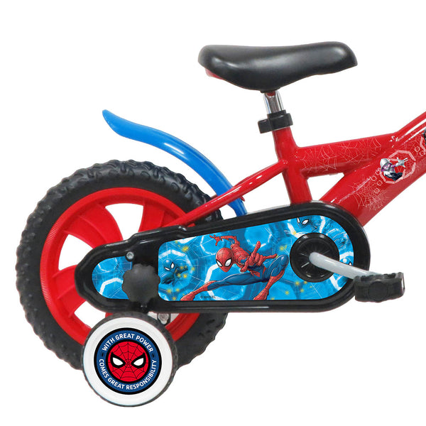 Bicicleta Infantil 12" Spiderman – Per a Nens a partir de 3 anys