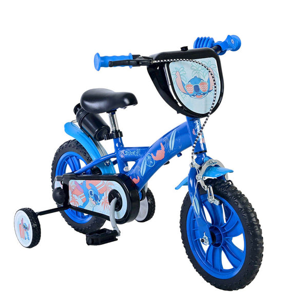 Bicicleta Infantil 12" Stitch – Para Crianças a partir dos 3 anos