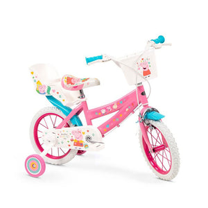 Bicicleta Infantil 14" Peppa Pig - Rosa - Per a nenes a partir de 4 anys