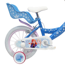 Carregar imatge al visor de la galeria, Bicicleta Infantil 14&quot; Frozen – Per a Nenes a partir de 4 anys
