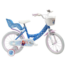 Carregar imatge al visor de la galeria, Bicicleta Infantil 16&quot; Frozen – Per a Nenes a partir de 5 anys

