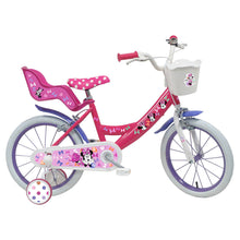 Carregar imatge al visor de la galeria, Bicicleta Infantil 16&quot; Minnie – Per a Nenes a partir de 5 anys
