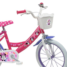 Carregar imatge al visor de la galeria, Bicicleta Infantil 16&quot; Minnie – Per a Nenes a partir de 5 anys
