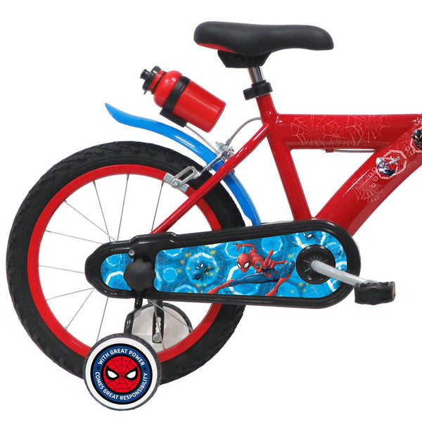 Bicicleta Infantil 16" Spiderman – Per a Nens a partir de 5 anys