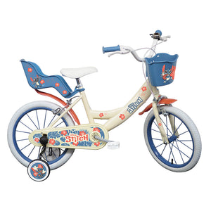 Bicicleta Infantil 16" Stitch – Per a Nenes a partir de 5 anys