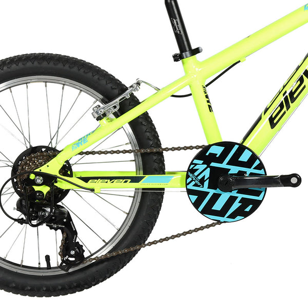 Bicicleta Infantil Eleven Quake 20" Amarillo Eléctrico