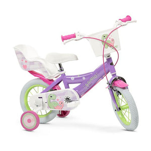 Bicicleta infantil 12" Saurio - Per a nenes a partir de 3 anys