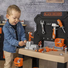 Load image into Gallery viewer, Banco De Trabajo Infantil Black+Decker Bricolo Center Smoby
