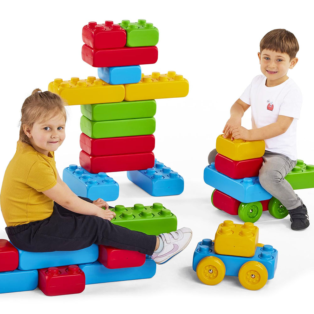 Bloques de construcción Mega Bricks 30 Wheels