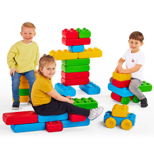 Bloques de construcción Mega Bricks 30 Wheels